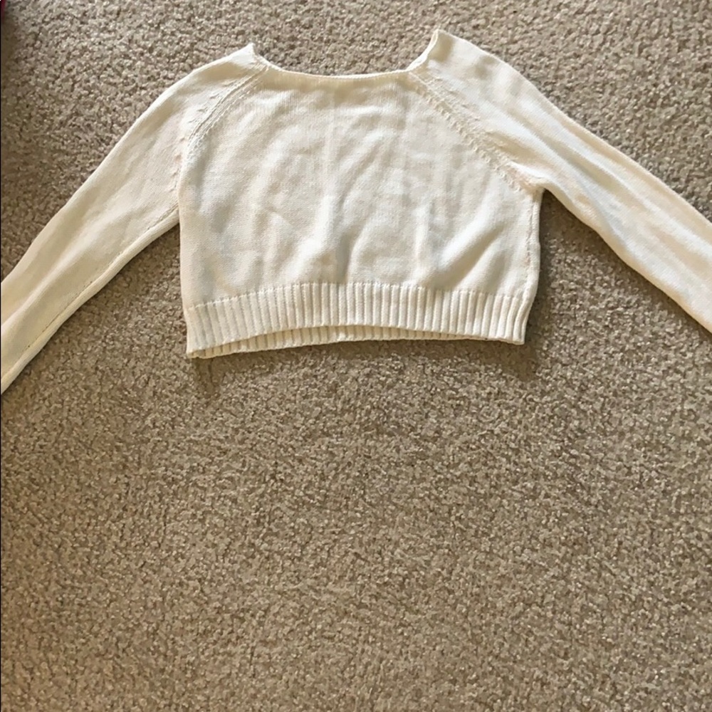 Sweater Crop Top - Small
